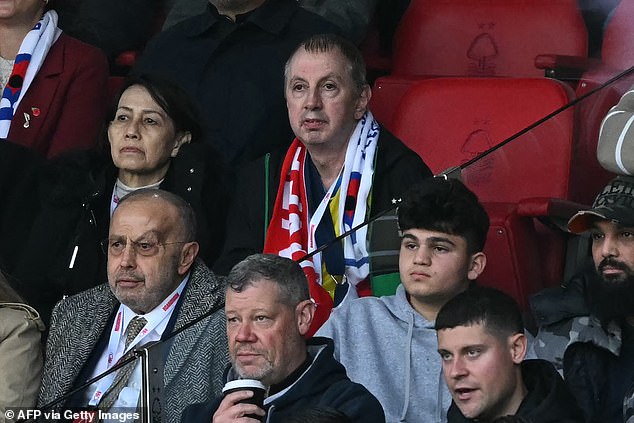 Stephen Crean cut an emotional figure as Nottingham Forest paid tribute to him on Sunday