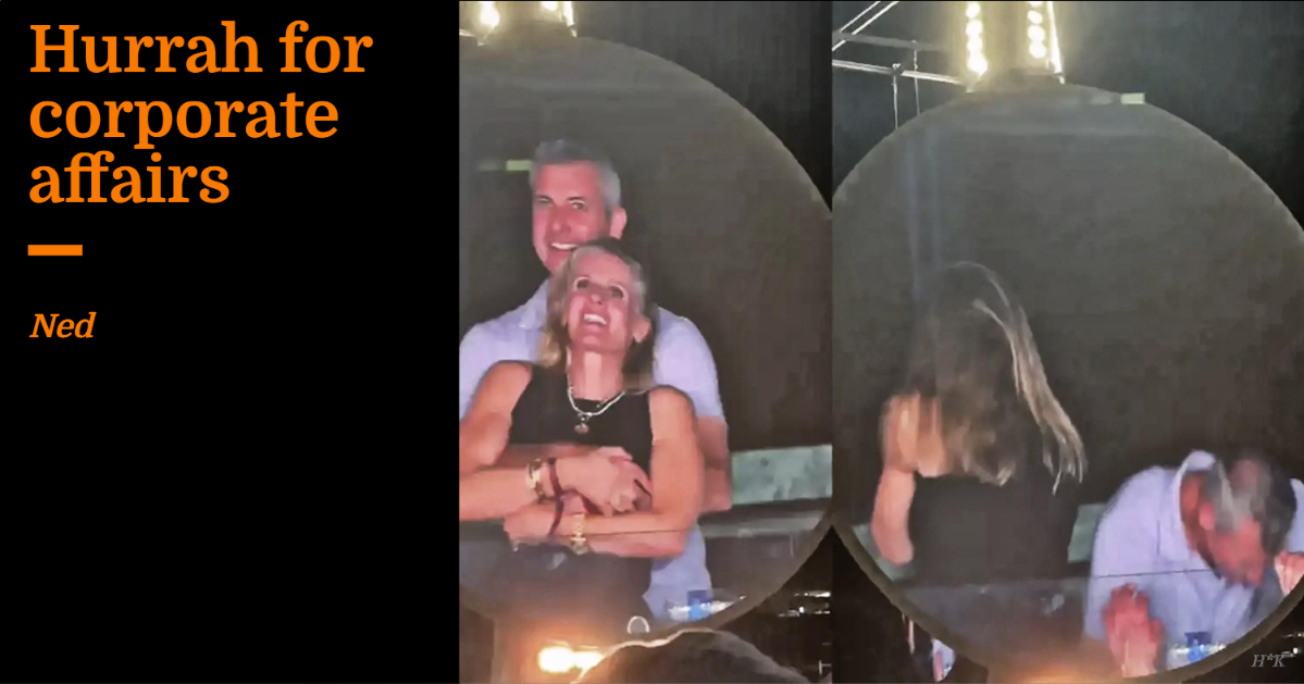 Hurrah for corporate affairs | Ned