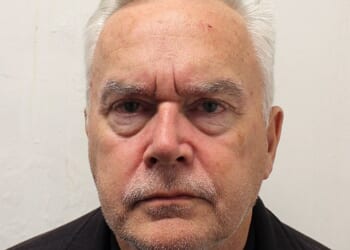 Fallen BBC news anchor Huw Edwards's police mugshot