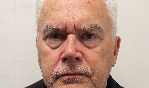 Fallen BBC news anchor Huw Edwards's police mugshot