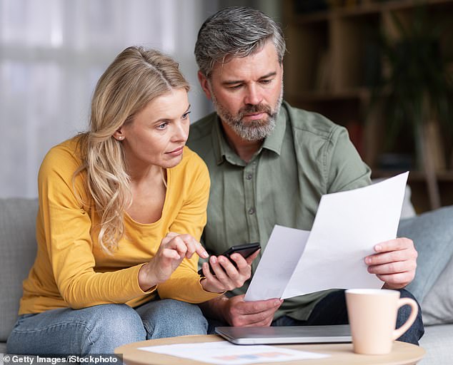 Jeff Prestridge predicts that income tax rates will go up by two percentage points (picture posed by models)