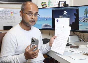 Shock: Nurul Basher was horrified to get a huge bill after buying a traveller¿s phone Sim for a US family holiday