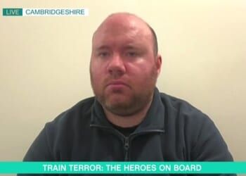A man who was waiting on the platform for the Huntingdon train opened up about how the terrifying event has left him not being able to sleep and so sickened that he can't eat while on Monday's episode of This Morning