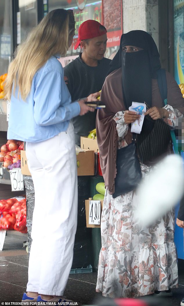 Hanson's call for a 'Burqa ban' was met by community backlash on the streets of Lakemba