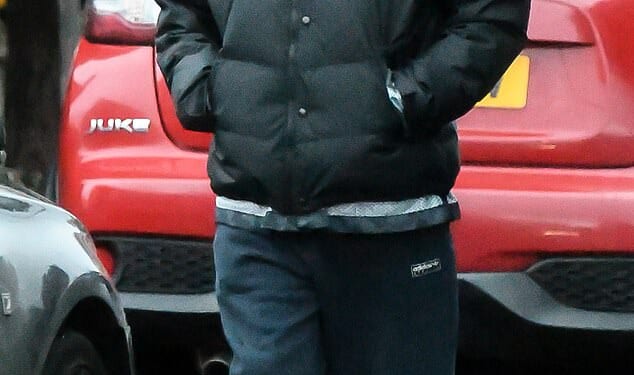 Ian Brown looked emotional as he stepped out in Manchester on Saturday, two days after the death of his bandmate Gary 'Mani' Mounfield