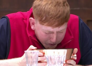 AngryGinge and Ruby Wax took on the first Bushtucker Trial of the series on Monday's episode of I'm A Celebrity ... Get Me Out of Here! - and in classic jungle style it was an eating trial