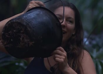 I'm A Celeb viewers left cringing as they spot Kelly Brook being 'ignored' by her campmates