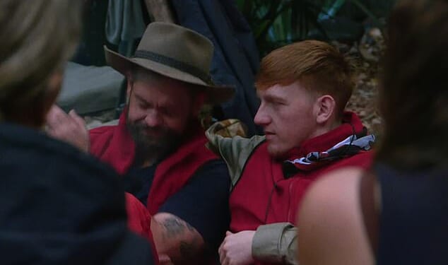I'm A Celebrity's AngryGinge praised for '10/10' response after Jack Osbourne breaks down in tears over dad Ozzy's death