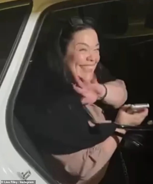 The Emmerdale star was seen pushing her luggage through the Airport in Australia as she appeared confident ahead of the show