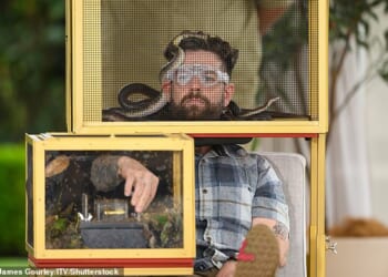 I'm A Celeb's Jack Osbourne proved he's already a strong contender for camp leader as he triumphed in first challenge on Sunday's launch show before whipping up a steak dinner