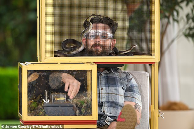 I'm A Celeb's Jack Osbourne proved he's already a strong contender for camp leader as he triumphed in first challenge on Sunday's launch show before whipping up a steak dinner