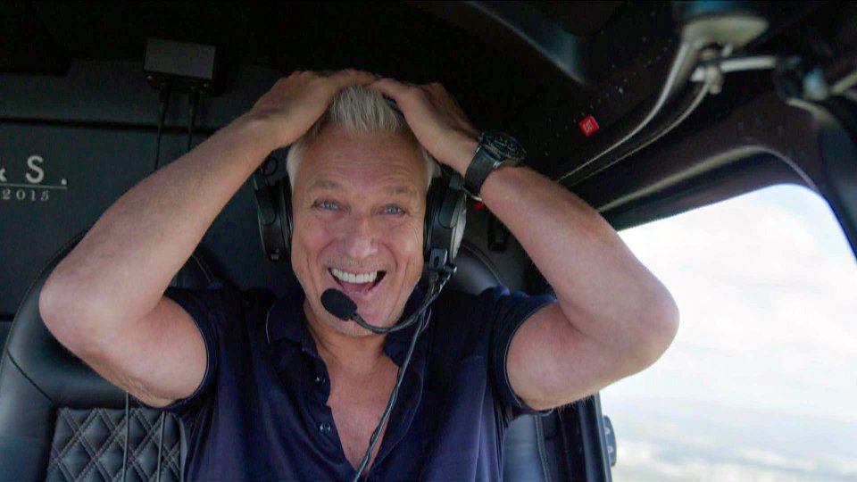 Martin Kemp on 'I'm a Celebrity... Get Me Out of Here!' TV show.