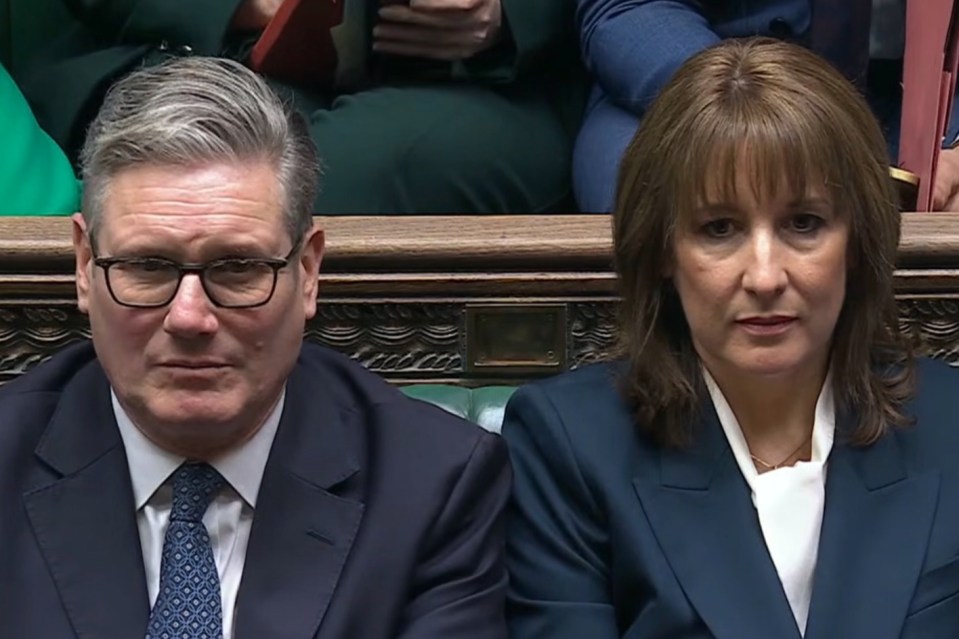 Keir Starmer and Rachel Reeves looking at the camera.