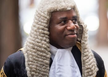 Deputy Prime Minister and Justice Secretary David Lammy was missing from the Commons after the shake-up was revealed