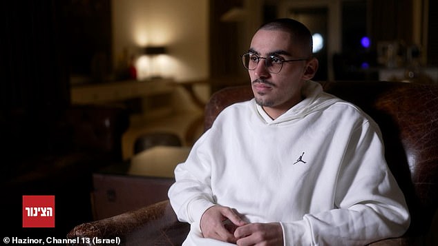 Mr Braslavski recalled how the captors were delighted at aid pouring in to the Gaza Strip and how when they starved him, they would eat in front of him to torment him