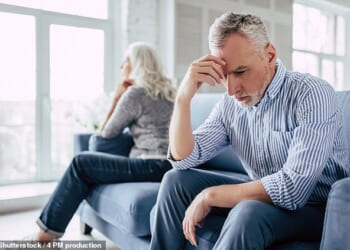 Older couples can start wanting different things, leading to problems