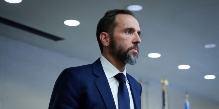 Special Counsel Jack Smith delivers remarks on a recently unsealed indictment including four felony counts against President Donald Trump on Aug. 1, 2023, in Washington, D.C.