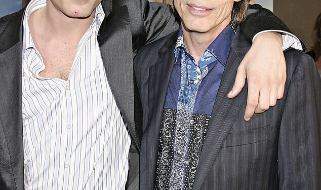 Ethan Browne, the son of singer Jackson Browne, has died at age 52; the pair pictured 2004