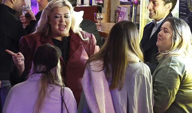 James Argent enjoyed a cosy reunion with ex Gemma Collins at Winter Wonderland on Thursday night as they were seen together for the first time in five years since their ugly split