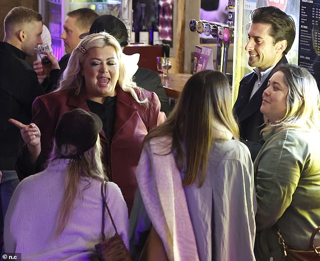 James Argent enjoyed a cosy reunion with ex Gemma Collins at Winter Wonderland on Thursday night as they were seen together for the first time in five years since their ugly split