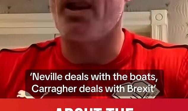 Jamie Carragher has weighed in on the country's political situation and slammed Brexit