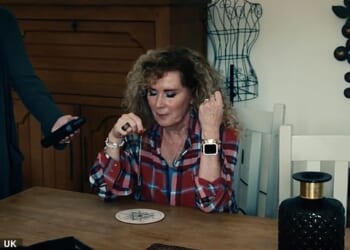 Coronation Street legend Beverley Callard was left shaking after appearing to be 'possessed by a spirit' as she took to a terrifying reality series