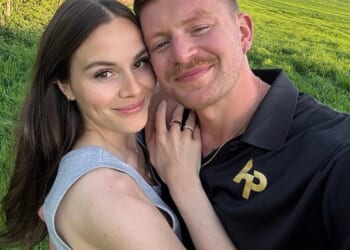 Holly Ramsay and Adam Peaty are due to get married next month - but the groom's mother won't be in attendance