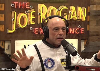 Joe Rogan has accused the BBC 'full-on lying' and spreading 'propaganda' in its documentary covering President Donald Trump's speech on January 6, 2021