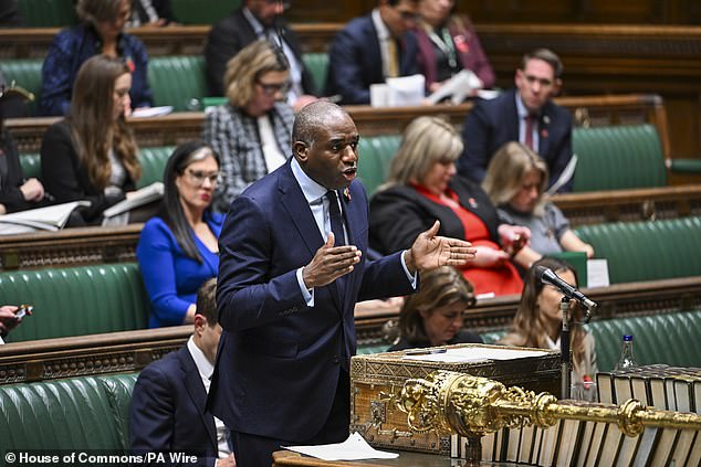 David Lammy wrote in a memo to other ministers and senior civil servants that there was 'no right' to jury trials in the UK and the move would not compromise a suspect's rights