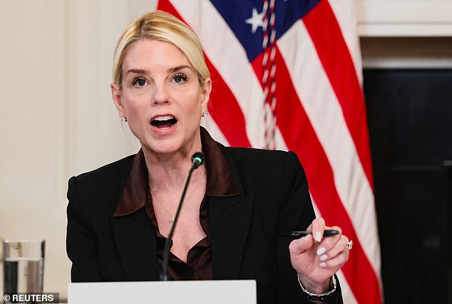 Attorney General Pam Bondi accused Bongino of leaking earlier this year, according to a New York Times report