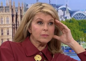 Kate Garraway has reignited her Celebrity Traitors feud with 'suspicious' Clare Balding live on air as she took to Good Morning Britain on Thursday