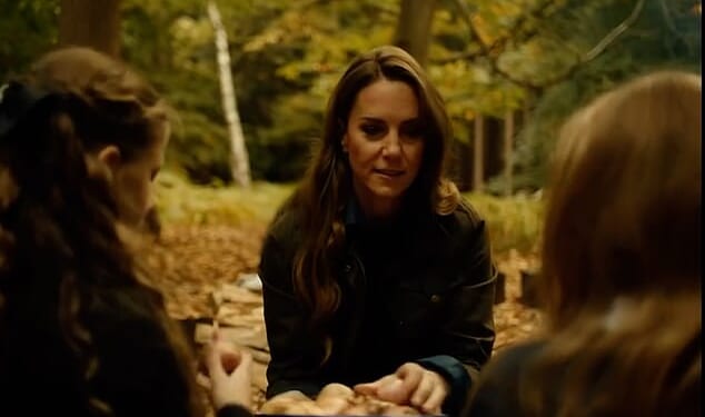 The Princess of Wales has released her third film highlighting the beauty of 'Mother Nature' as she bakes bread and plays with children in a touching tribute to Autumn.