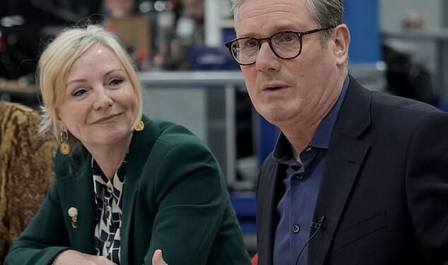 Sir Keir Starmer pictured with Mayor of West Yorkshire Tracy Brabin. The pair are heading off on a 12,000-mile round trip to Brazil - to reiterate their commitment to Net Zero plans