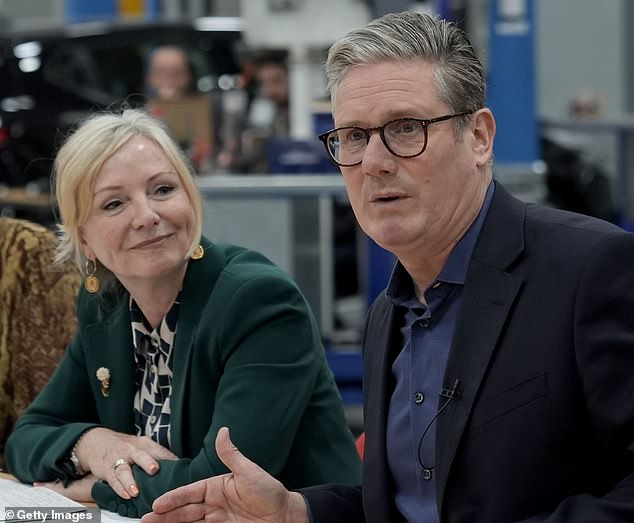 Sir Keir Starmer pictured with Mayor of West Yorkshire Tracy Brabin. The pair are heading off on a 12,000-mile round trip to Brazil - to reiterate their commitment to Net Zero plans