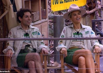 I'm A Celebrity's late arrivals Tom Read Wilson and Vogue Williams made their debut tonight