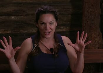 I'm A Celeb's Kelly Brook was branded 'insufferable' after falling out with Jack Osbourne over how to cook their eel for dinner on Wednesday's episode