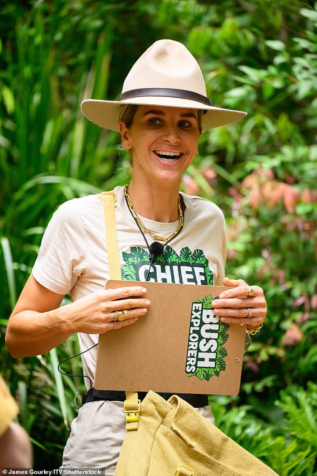 It comes as Vogue revealed the truth behind her age-defying looks after complaining about feeling 'so ugly' in the jungle - and immediately being grilled by Ruby Wax during Friday night's show