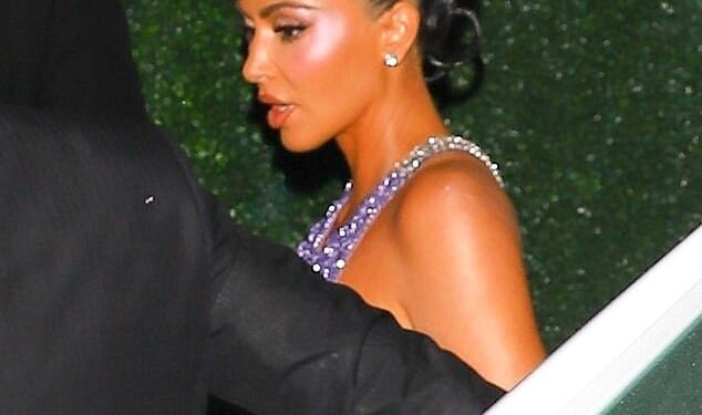 Kim Kardashian joined her sisters Kylie Jenner and Kendall Jenner as they turned up the glamour to celebrate their matriarch Kris Jenner's 70th birthday over the weekend