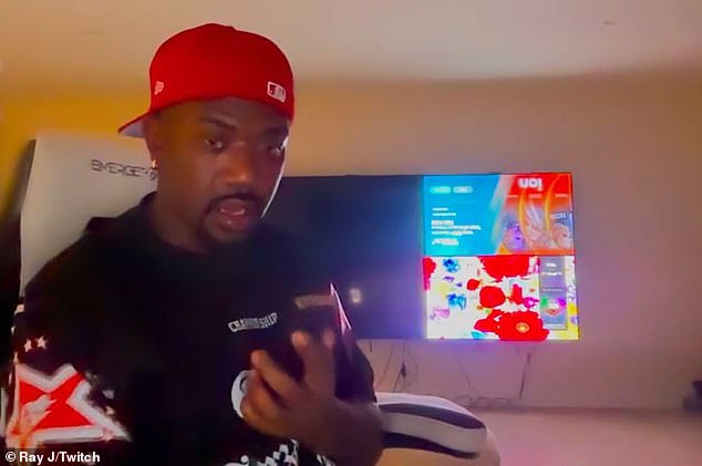 Records obtained by the Daily Mail show that Ray J was arrested by LAPD at 4:08am and booked on a felony charge of making criminal threats, described as 'terrorizing causing fear'