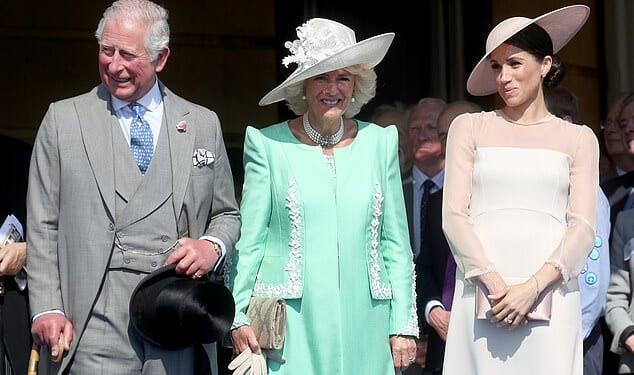 Shortly after they became the Duke and Duchess of Sussex , Prince Harry (not pictured) and Meghan Markle (right) were invited to the Castle of Mey in Caithness by King Charles