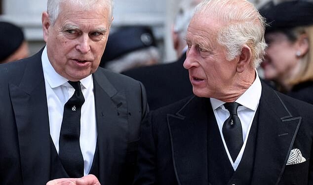 Charles has stripped Andrew of his titles and home over the Epstein scandal