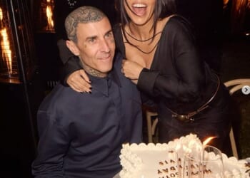 Kourtney Kardashian fans went into overdrive during the weekend as they believe the star, 46, has dropped a hint she is expecting a fifth child. The clue the fans think they spotted was in a photo from a recent post where she was wishing husband Travis Barker a happy 50th birthday
