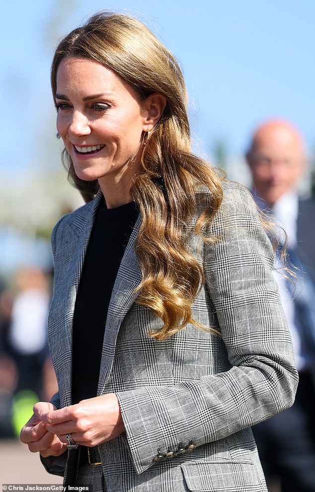 Catherine's hair is notably lighter, and in this social media age people will pick apart the finest details of her appearance