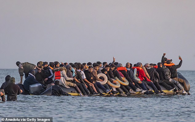 Channel boat arrivals face having assets such as cars and e-bikes seized, with alarm that some have been living in hotels at the taxpayers' expense while driving high-end Audis (file picture)