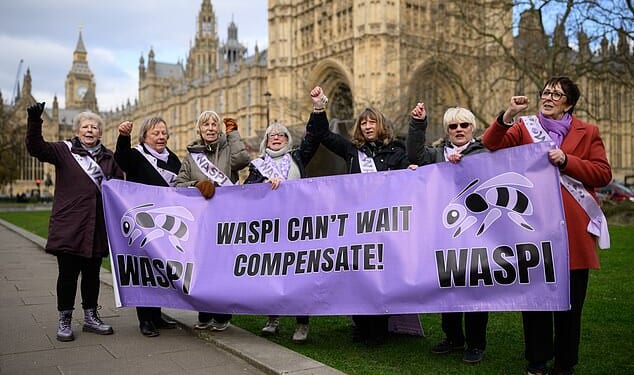 The Women Against State Pension Inequality (Waspi) campaign group have long been pushing for compensation