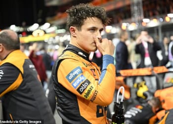 Lando Norris has been disqualified from the Las Vegas Grand Prix