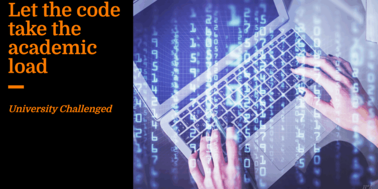 Let the code take the academic load | University Challenged