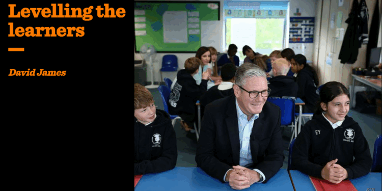 Levelling the learners | David James