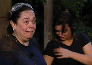 Lisa Riley leaves I'm A Celeb fans in hysterics as she suffers embarrassing accident during terrifying challenge