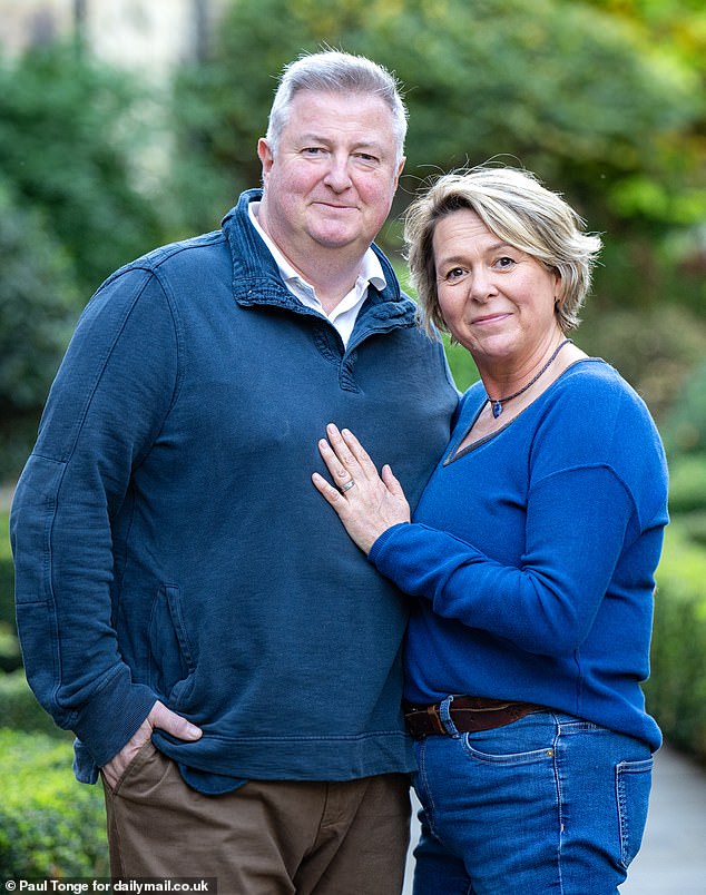 Mikala Dainter, 52, and her husband Antony, 56, have been married for 20 years, but two years ago they decided to live separately and say it's done wonder to their marriage